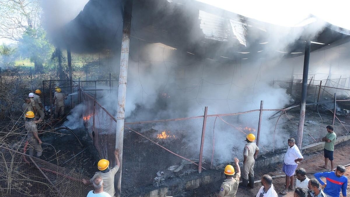 Couple Dies in Gas Refilling Shop Fire at Kammanahalli