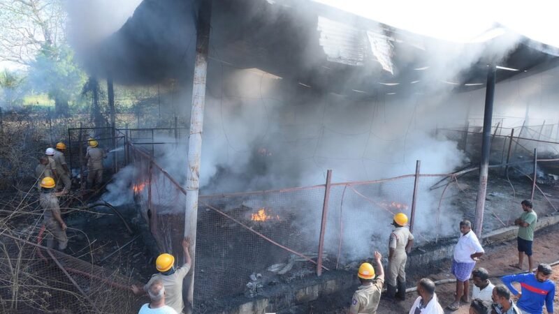 Couple Dies in Gas Refilling Shop Fire at Kammanahalli