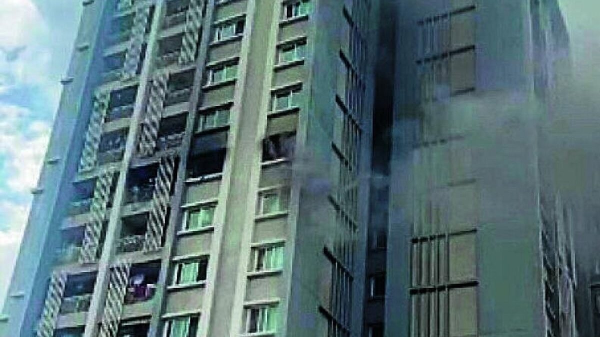 Fire engulfs eighth-floor flat in Brigade-7 Gardens, Bengaluru