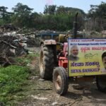 Residents accuse Seva Sankalp Abhiyan trucks of dumping waste at Kalpalli crematorium