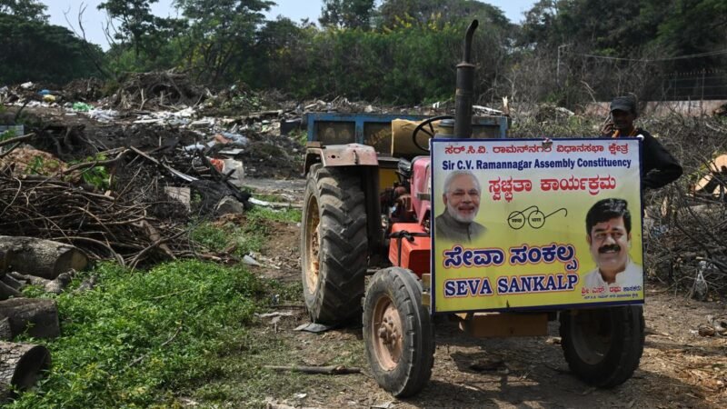 Residents accuse Seva Sankalp Abhiyan trucks of dumping waste at Kalpalli crematorium