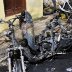Youth Sets Fire to Scooter Outside Relative’s Home in Beershwar Nagar After Girlfriend Distances Herself